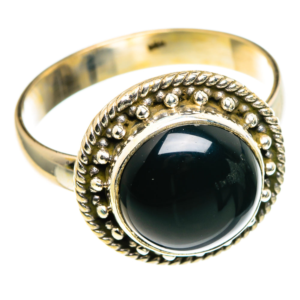 Black Onyx Rings handcrafted by Ana Silver Co - RING86200