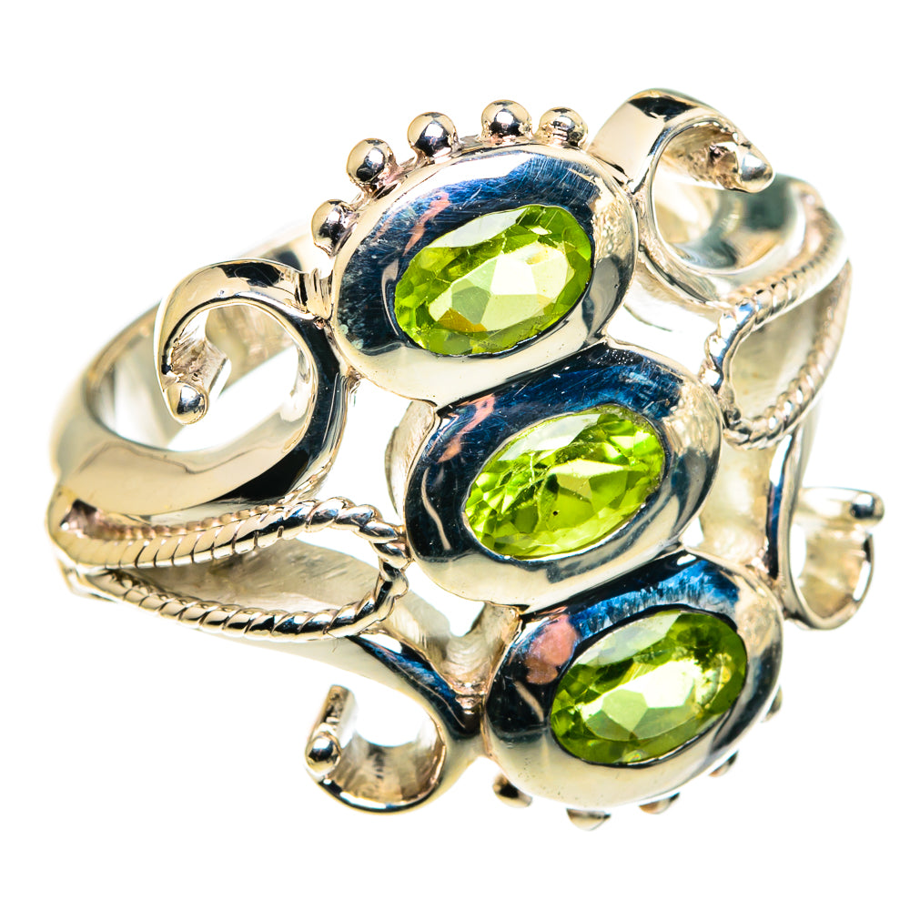 Peridot Rings handcrafted by Ana Silver Co - RING86251