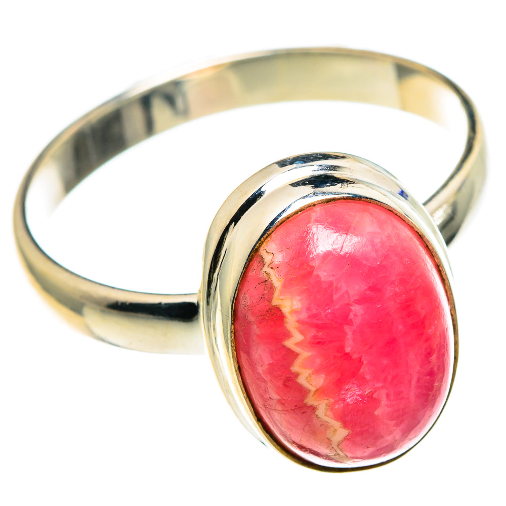 Rhodochrosite Rings handcrafted by Ana Silver Co - RING86267