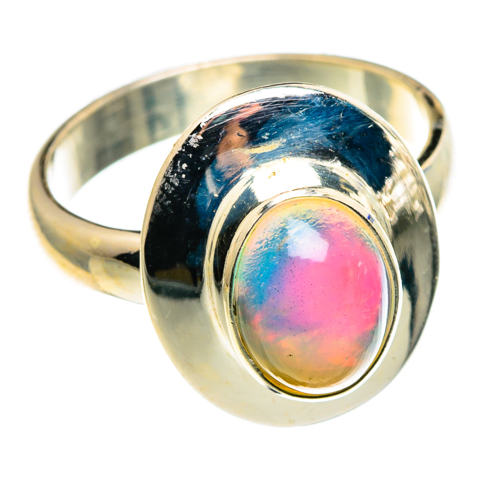 Ethiopian Opal Rings handcrafted by Ana Silver Co - RING86279