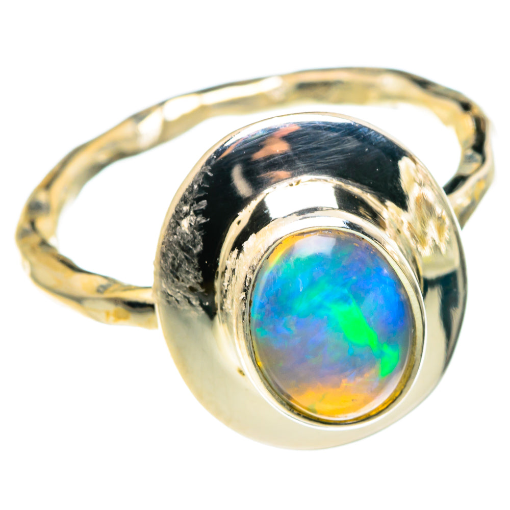 Ethiopian Opal Rings handcrafted by Ana Silver Co - RING86280