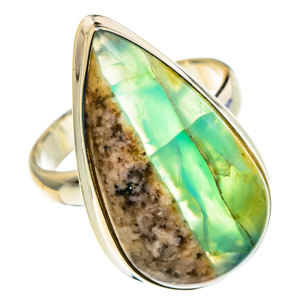 Peruvian Opal Rings handcrafted by Ana Silver Co - RING86372