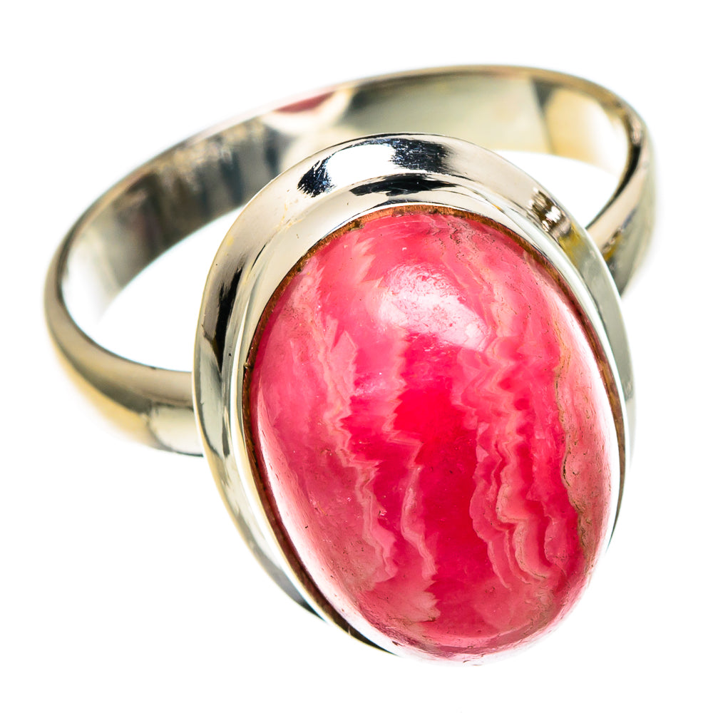 Rhodochrosite Rings handcrafted by Ana Silver Co - RING86393