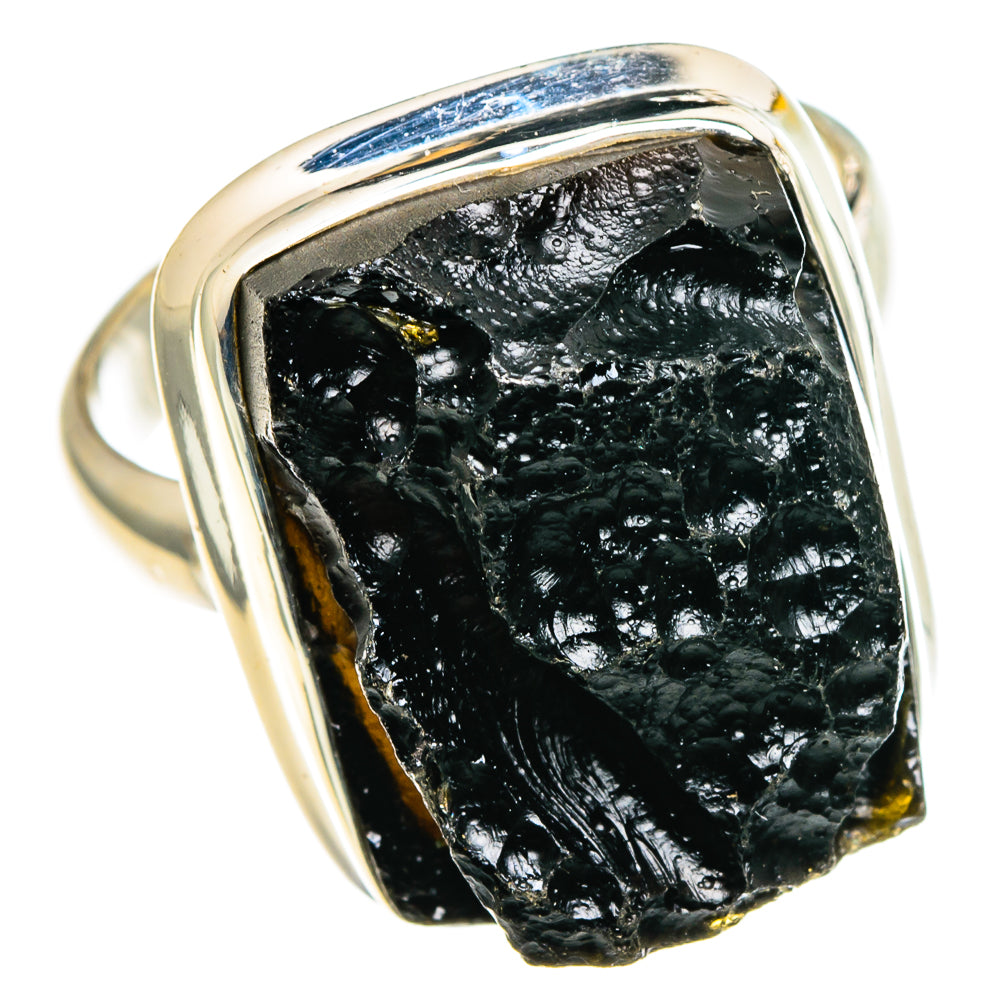 Tektite Rings handcrafted by Ana Silver Co - RING86436