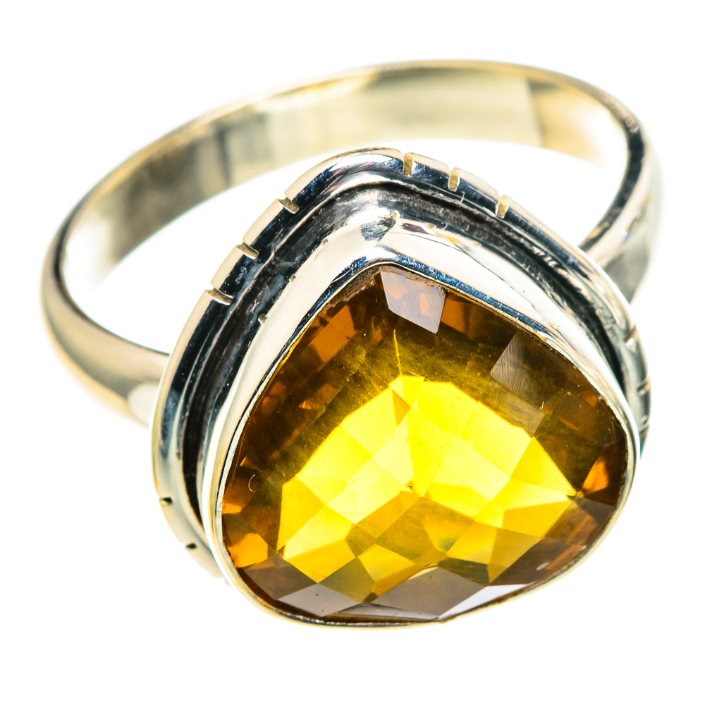 Mandarin Citrine Rings handcrafted by Ana Silver Co - RING86462
