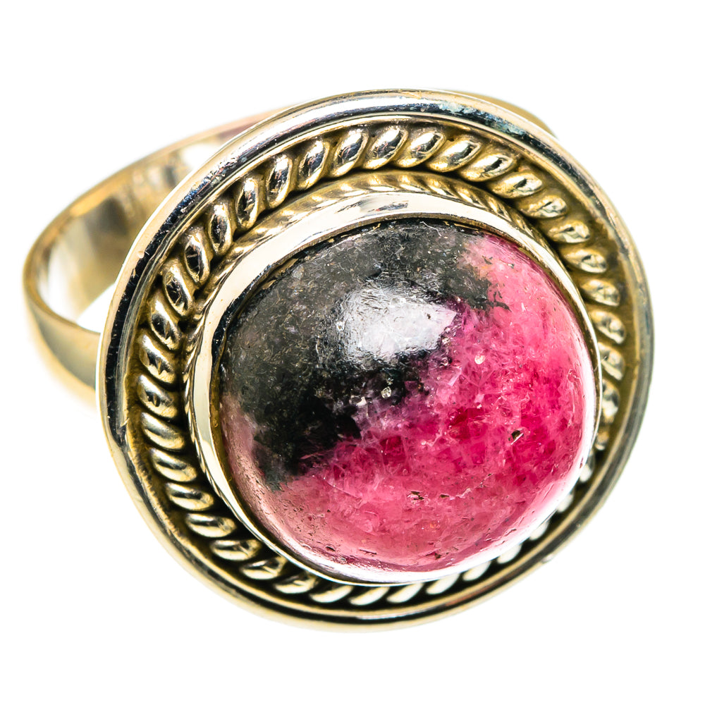 Rhodonite Rings handcrafted by Ana Silver Co - RING86498