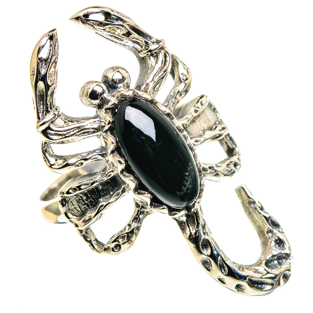 Black Onyx Rings handcrafted by Ana Silver Co - RING86504