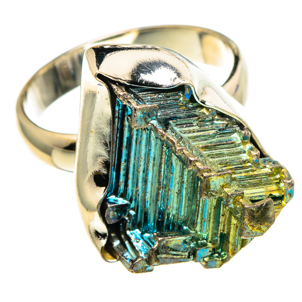Bismuth Crystal Rings handcrafted by Ana Silver Co - RING86542