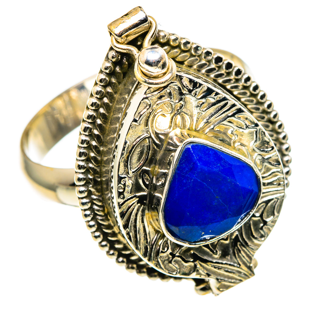 Lapis Lazuli Rings handcrafted by Ana Silver Co - RING86585