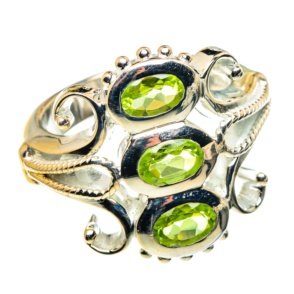 Peridot Rings handcrafted by Ana Silver Co - RING86593