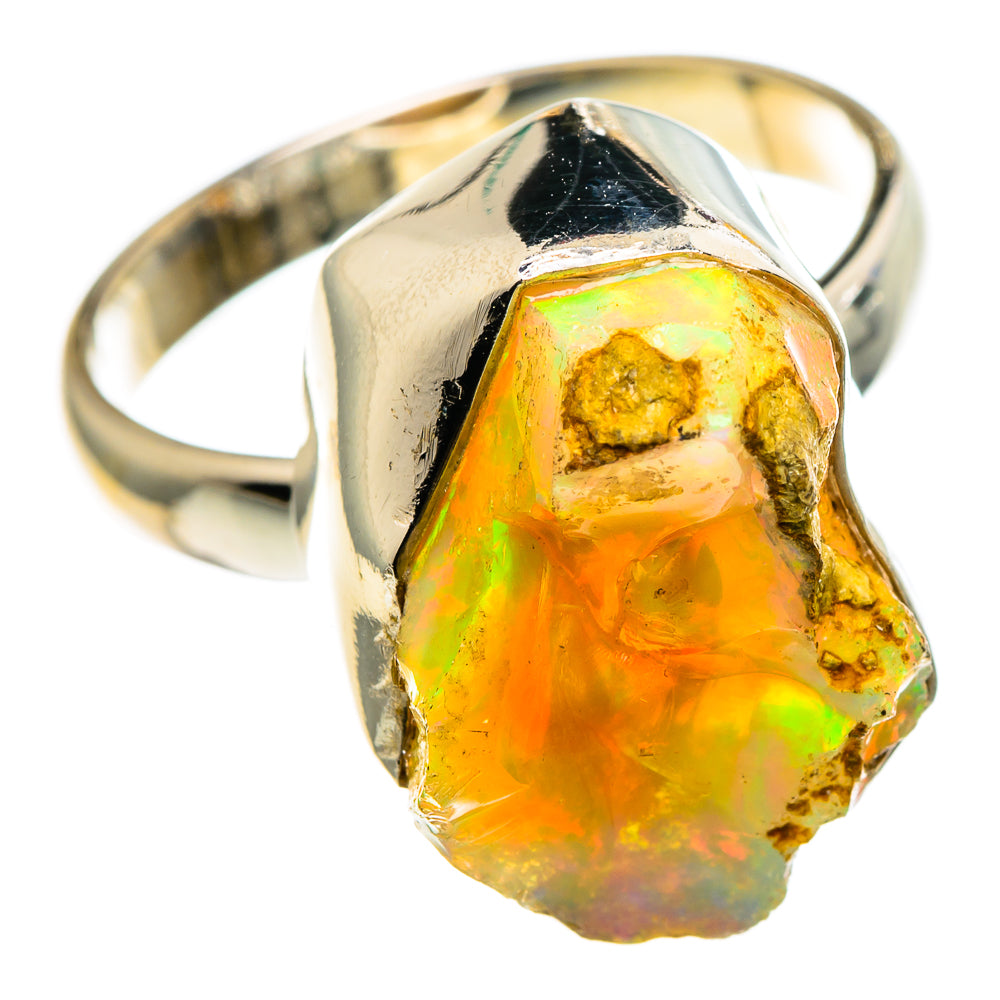 Ethiopian Opal Rings handcrafted by Ana Silver Co - RING86729