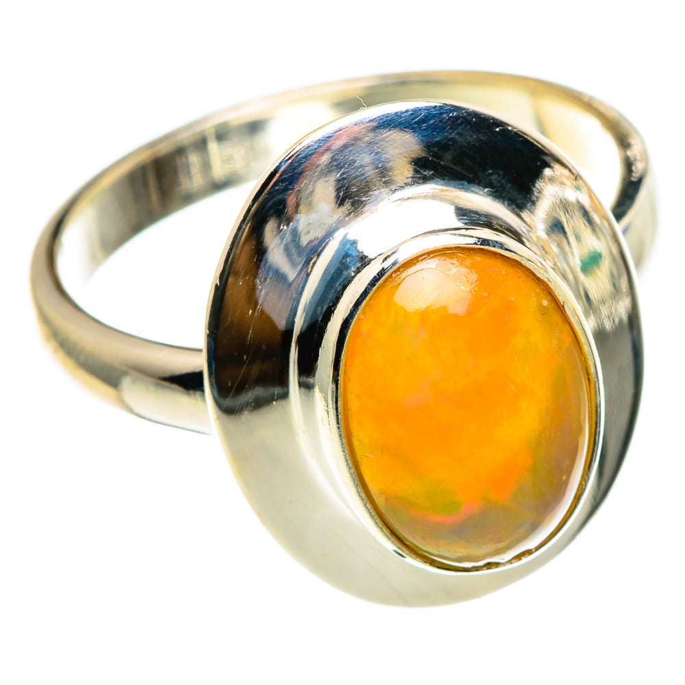 Ethiopian Opal Rings handcrafted by Ana Silver Co - RING86790