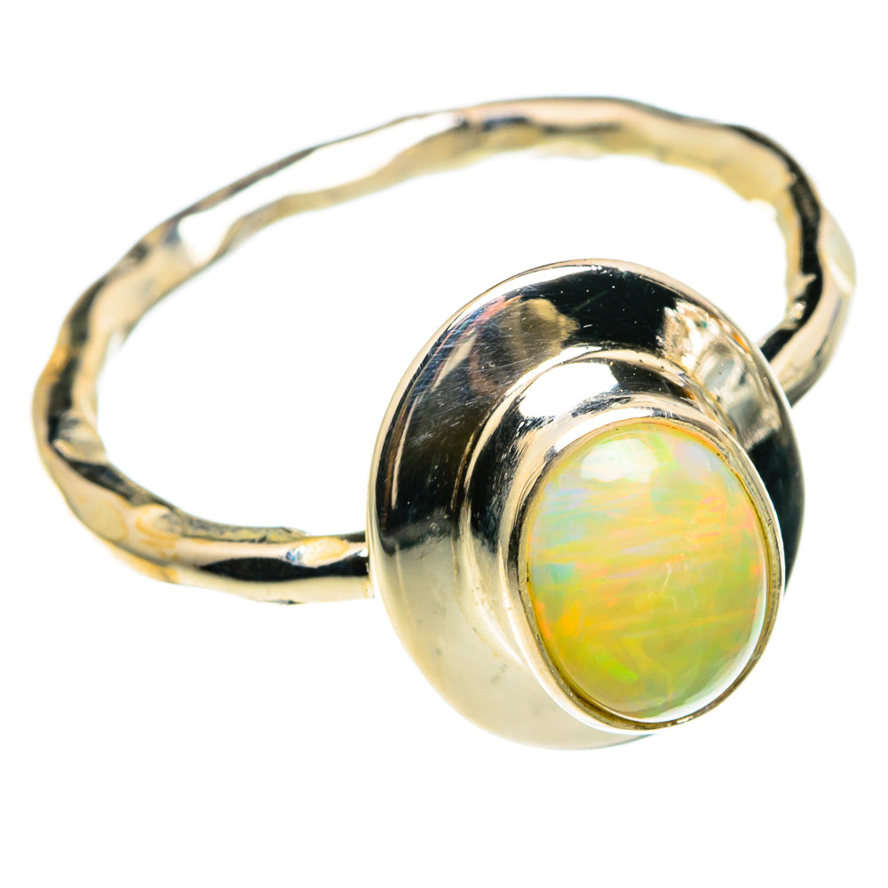 Ethiopian Opal Rings handcrafted by Ana Silver Co - RING86791