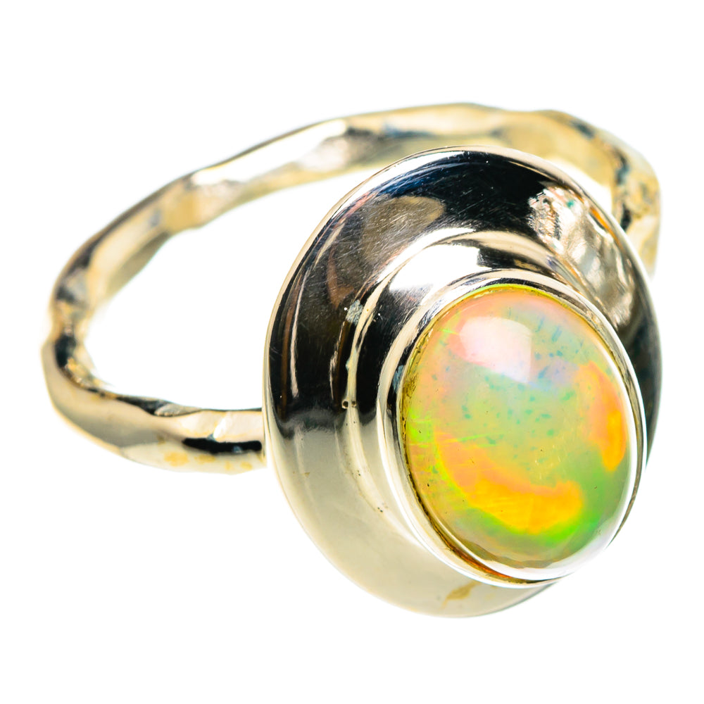 Ethiopian Opal Rings handcrafted by Ana Silver Co - RING86822