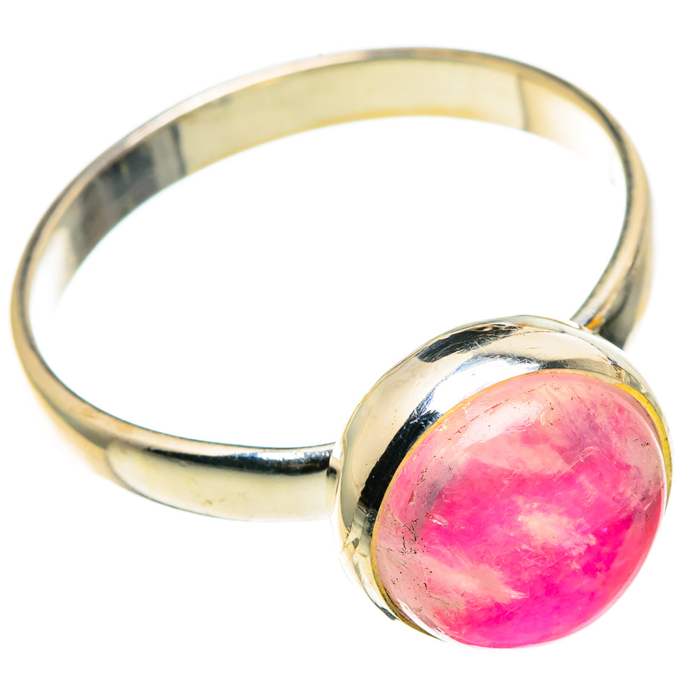 Pink Moonstone Rings handcrafted by Ana Silver Co - RING86843