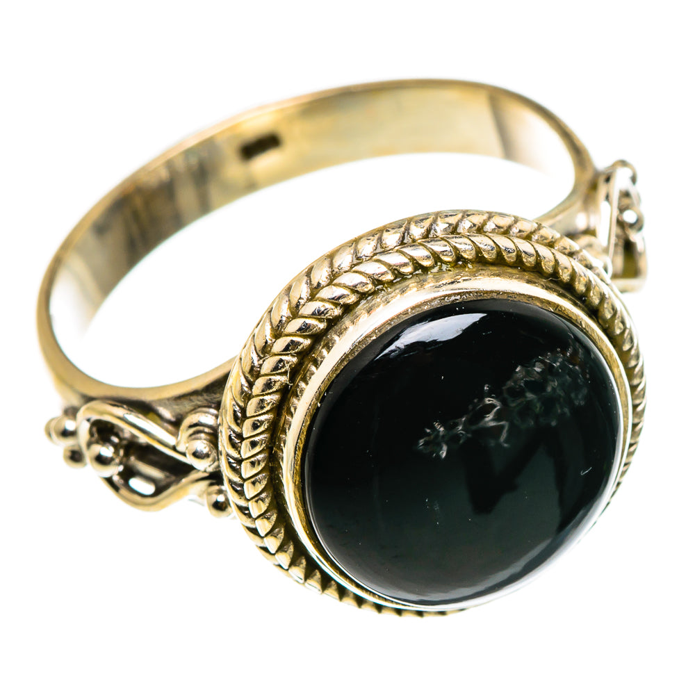 Black Onyx Rings handcrafted by Ana Silver Co - RING86849