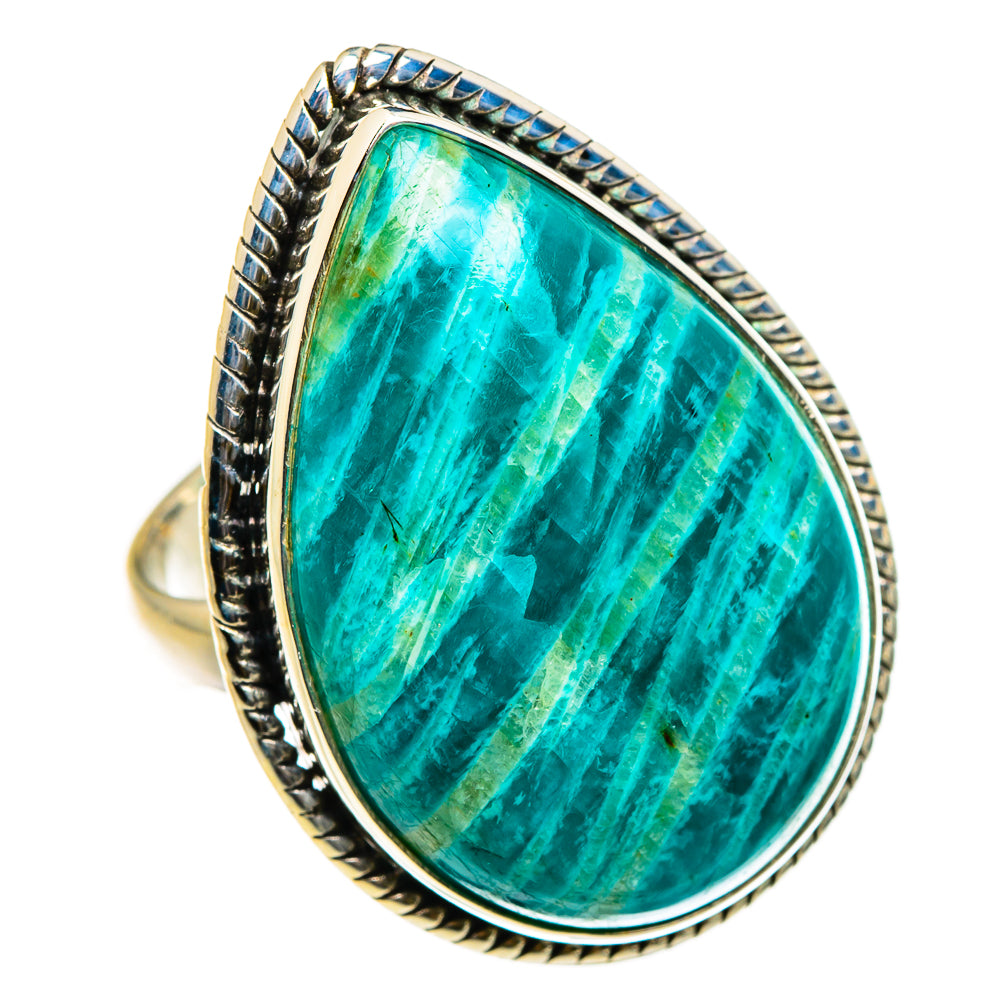 Amazonite Rings handcrafted by Ana Silver Co - RING86938