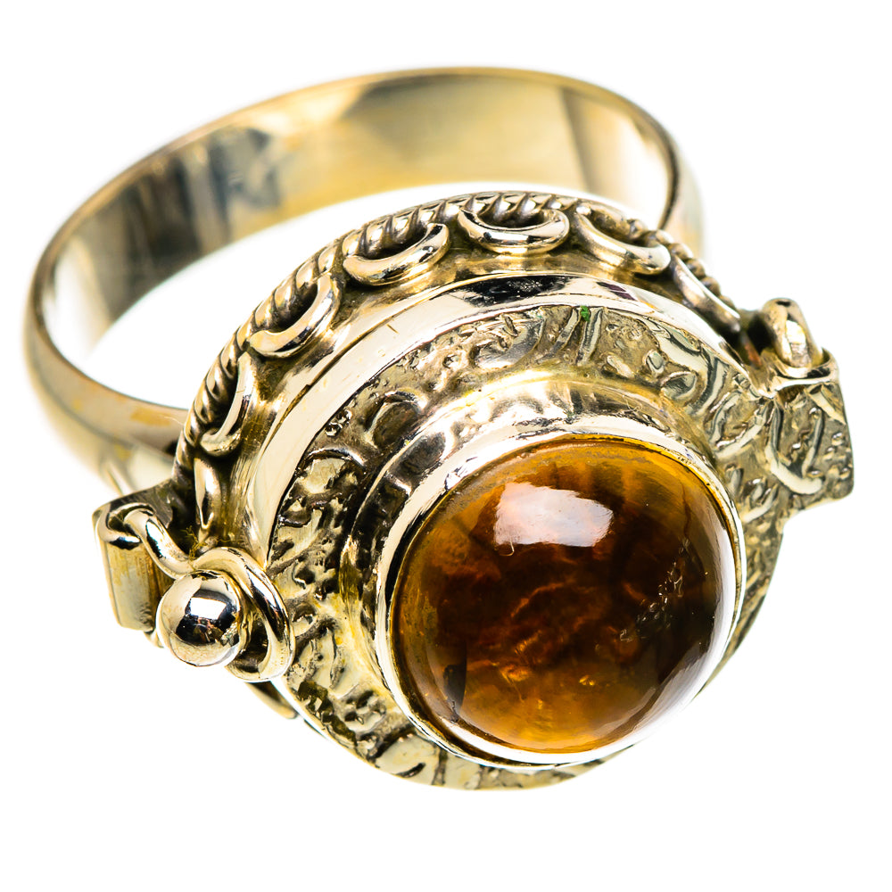Tiger Eye Rings handcrafted by Ana Silver Co - RING86947