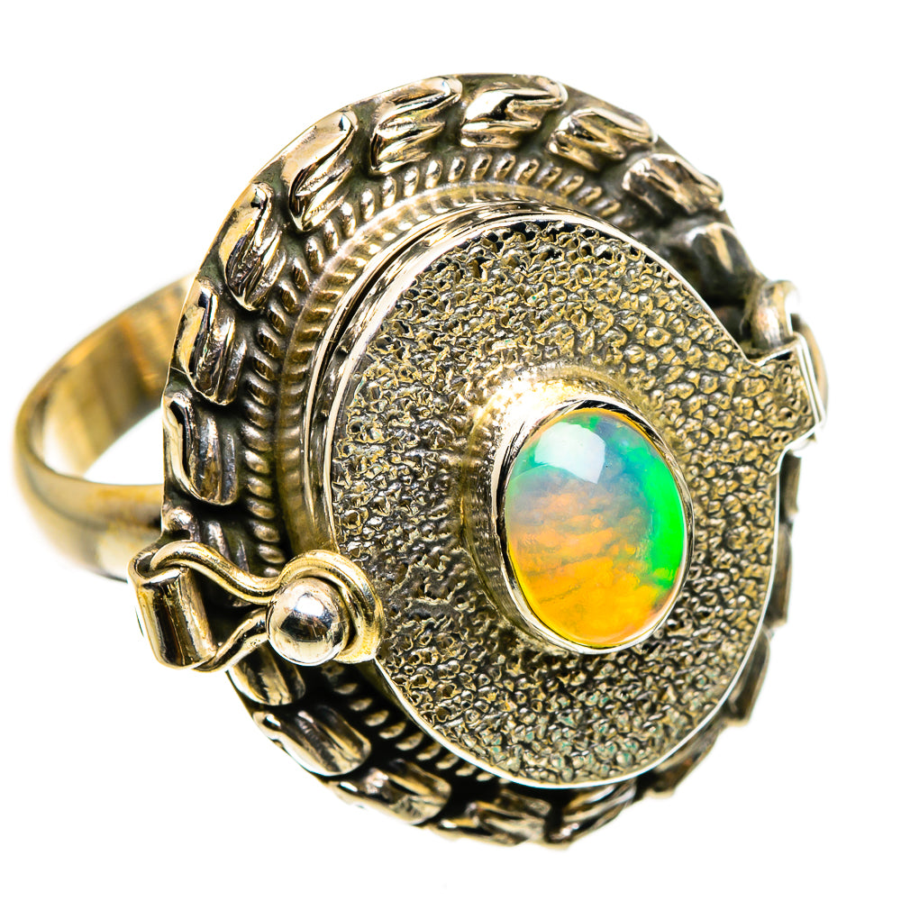 Ethiopian Opal Rings handcrafted by Ana Silver Co - RING86962