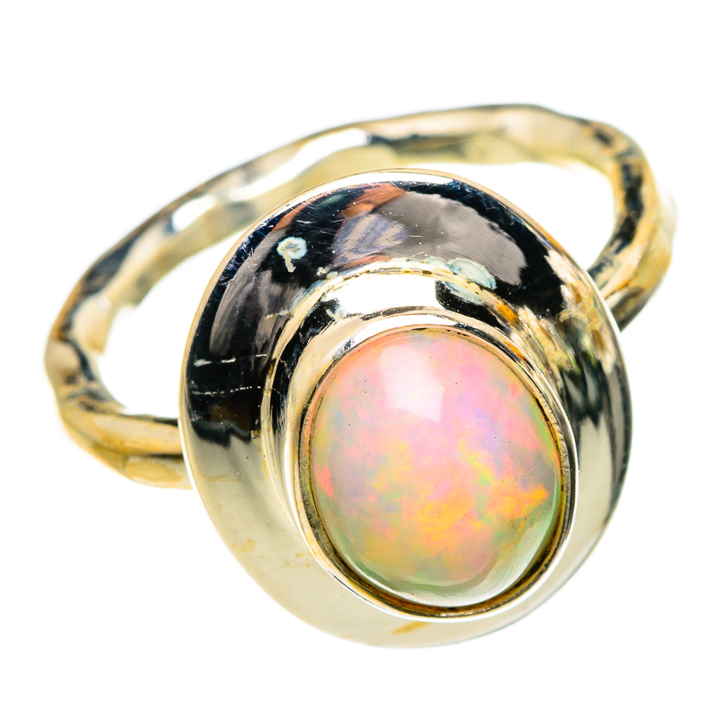 Ethiopian Opal Rings handcrafted by Ana Silver Co - RING87136