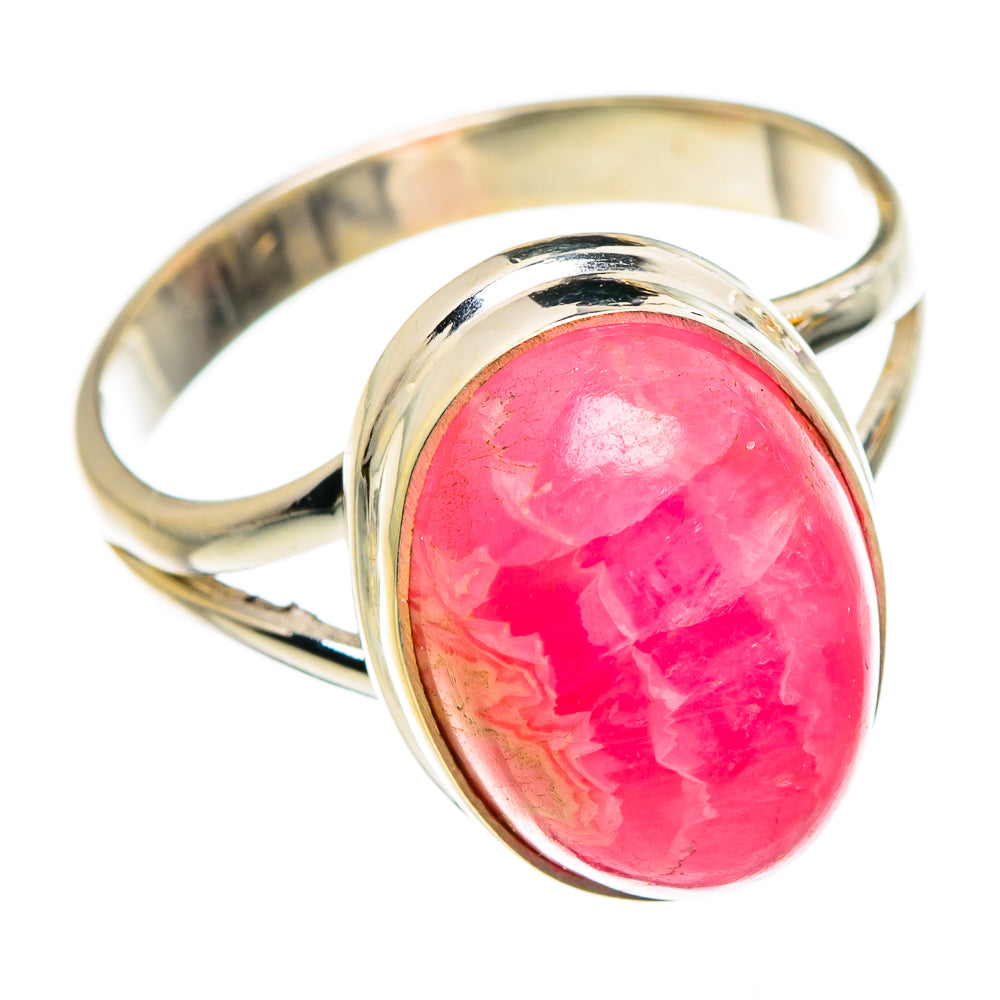 Rhodochrosite Rings handcrafted by Ana Silver Co - RING87145