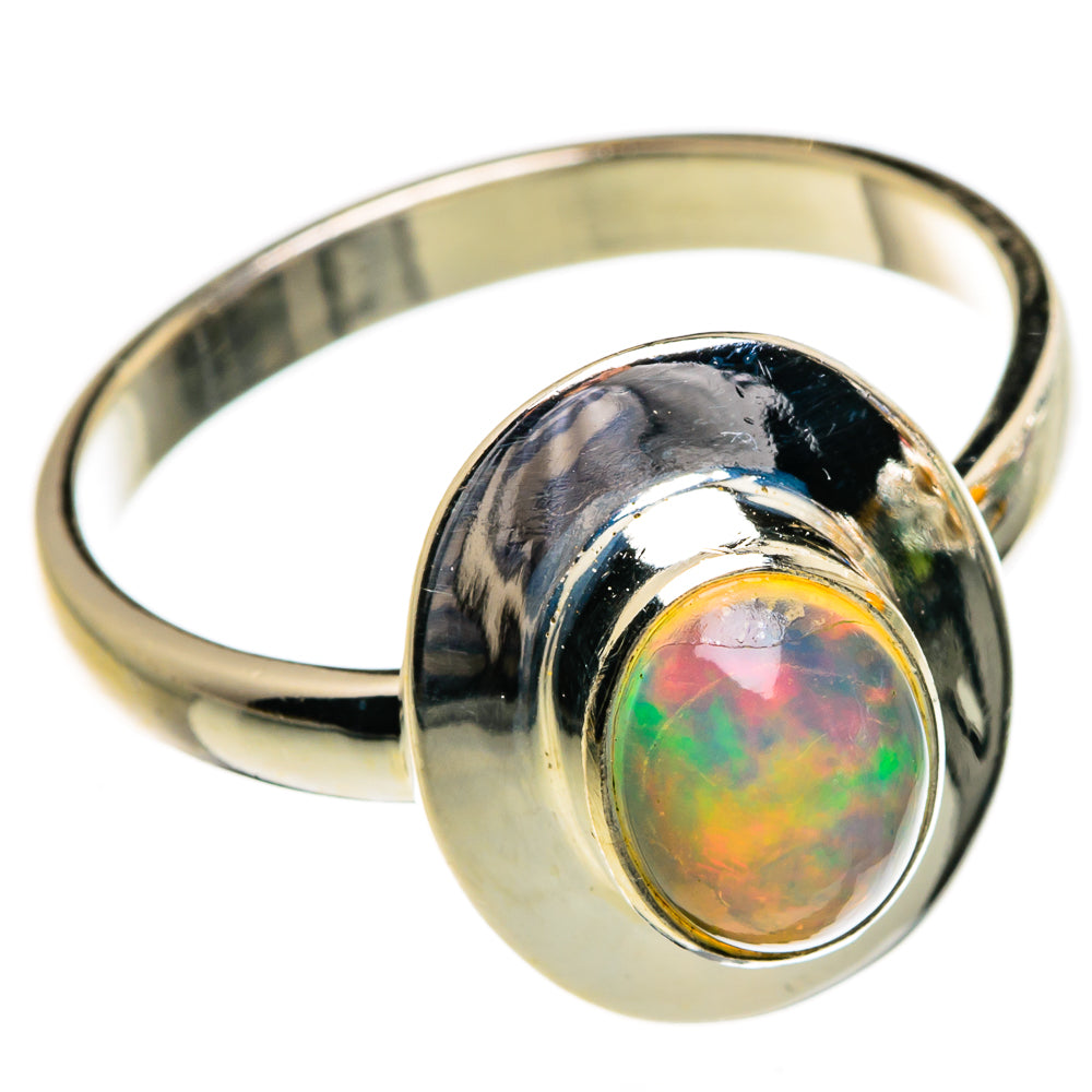 Ethiopian Opal Rings handcrafted by Ana Silver Co - RING87148
