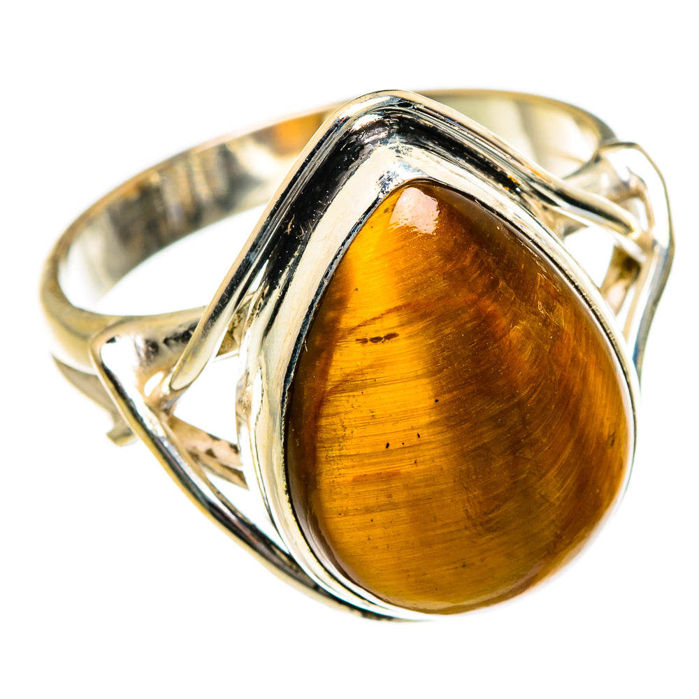 Tiger Eye Rings handcrafted by Ana Silver Co - RING87161