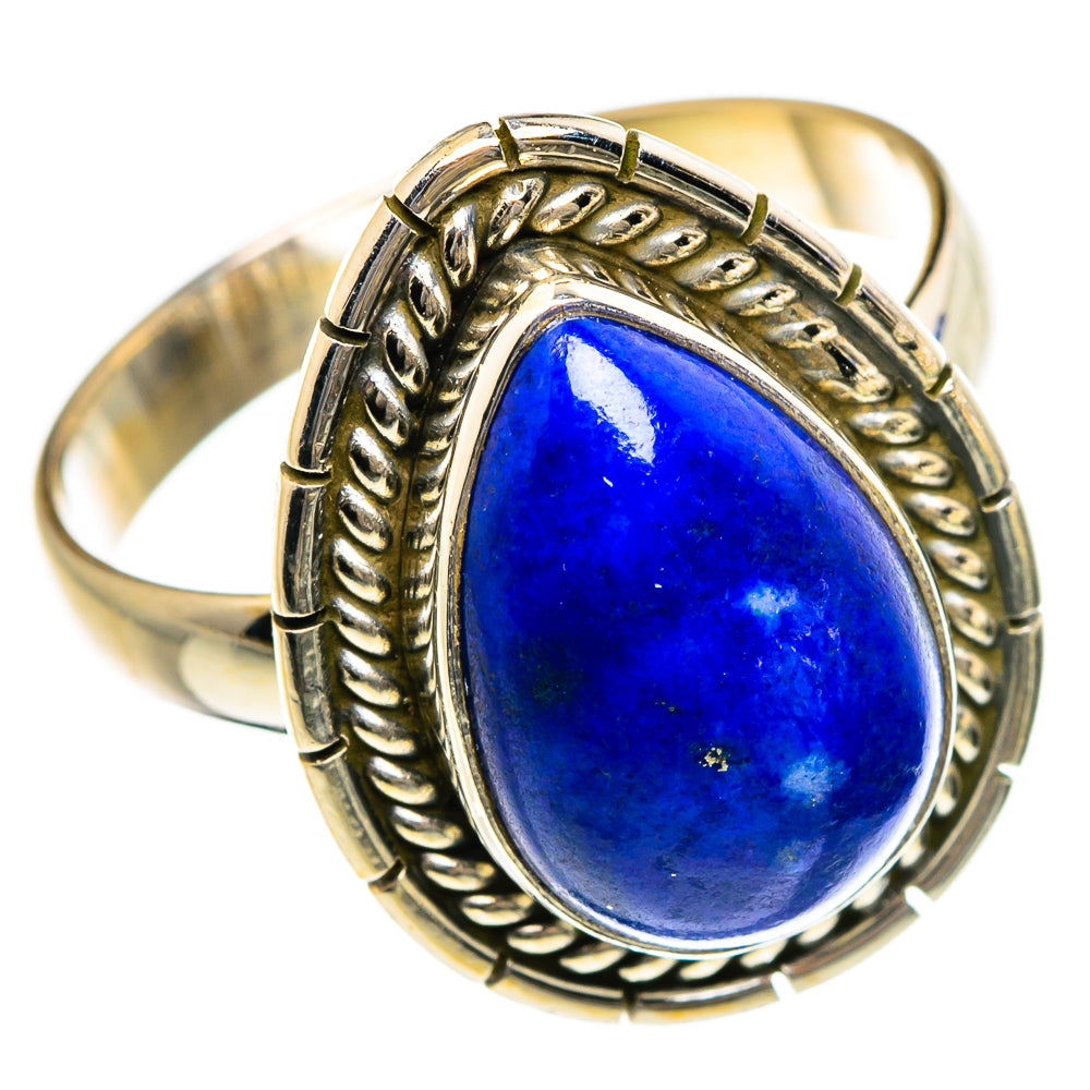 Lapis Lazuli Rings handcrafted by Ana Silver Co - RING87185