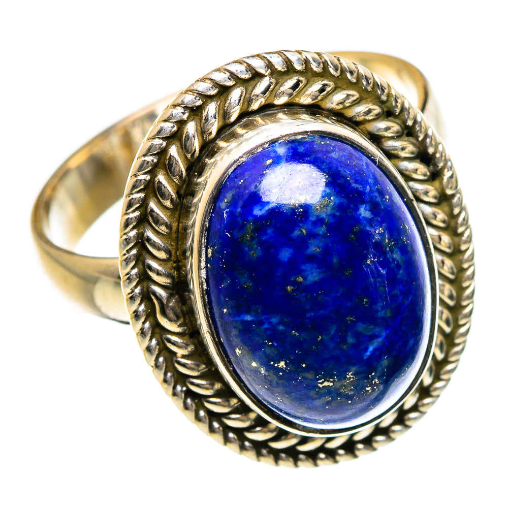 Lapis Lazuli Rings handcrafted by Ana Silver Co - RING87192