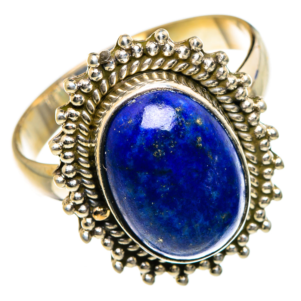 Lapis Lazuli Rings handcrafted by Ana Silver Co - RING87208