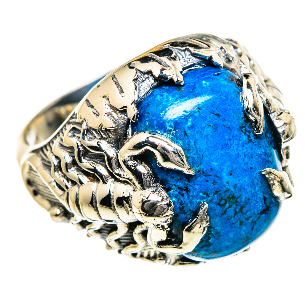 Chrysocolla Rings handcrafted by Ana Silver Co - RING87221
