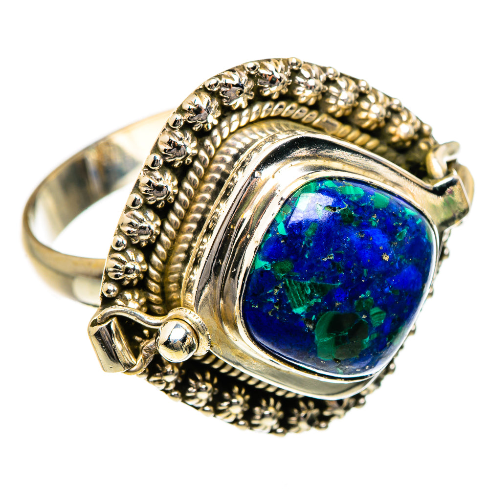 Azurite Rings handcrafted by Ana Silver Co - RING87277
