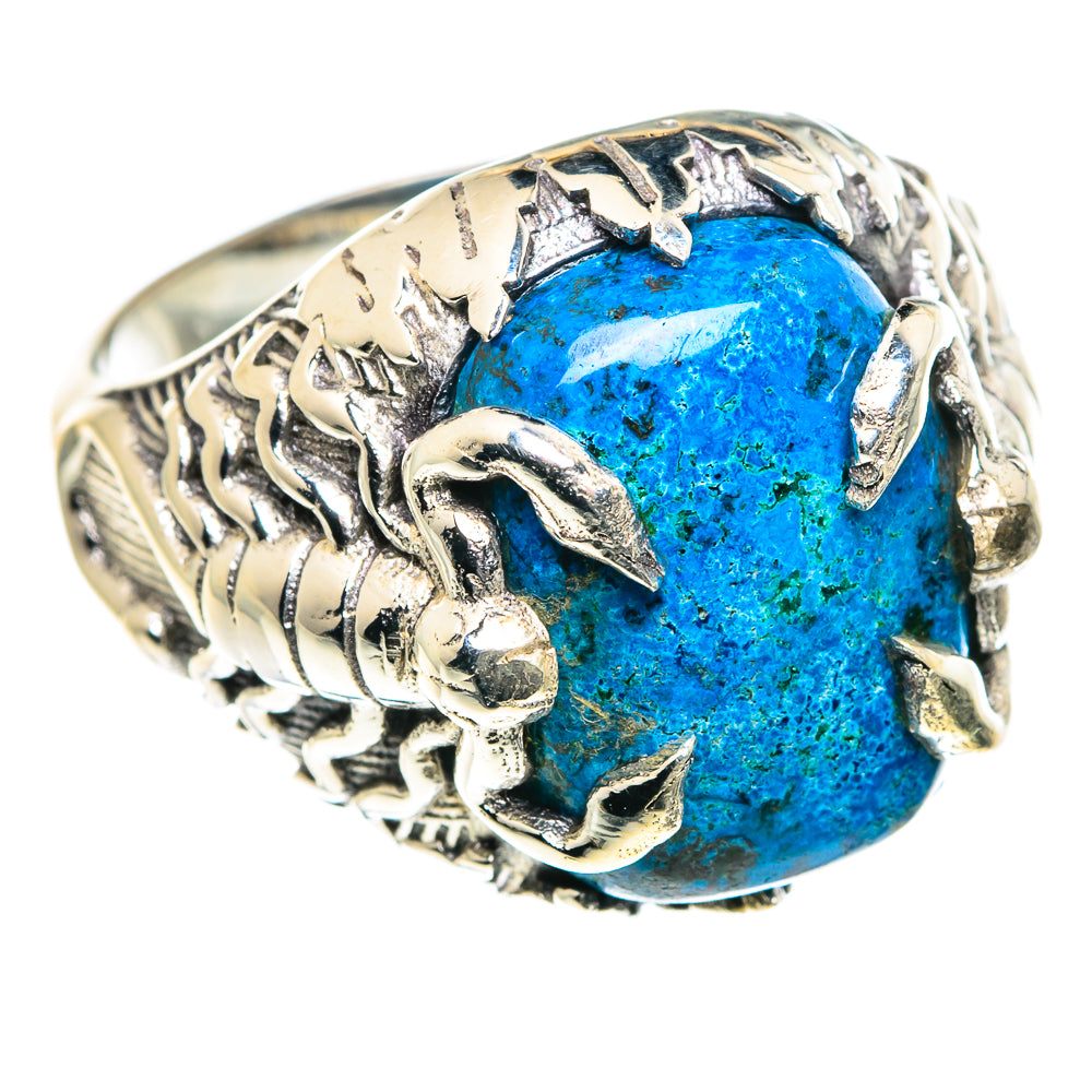 Chrysocolla Rings handcrafted by Ana Silver Co - RING87563