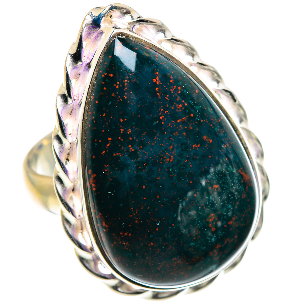 Bloodstone Rings handcrafted by Ana Silver Co - RING87620
