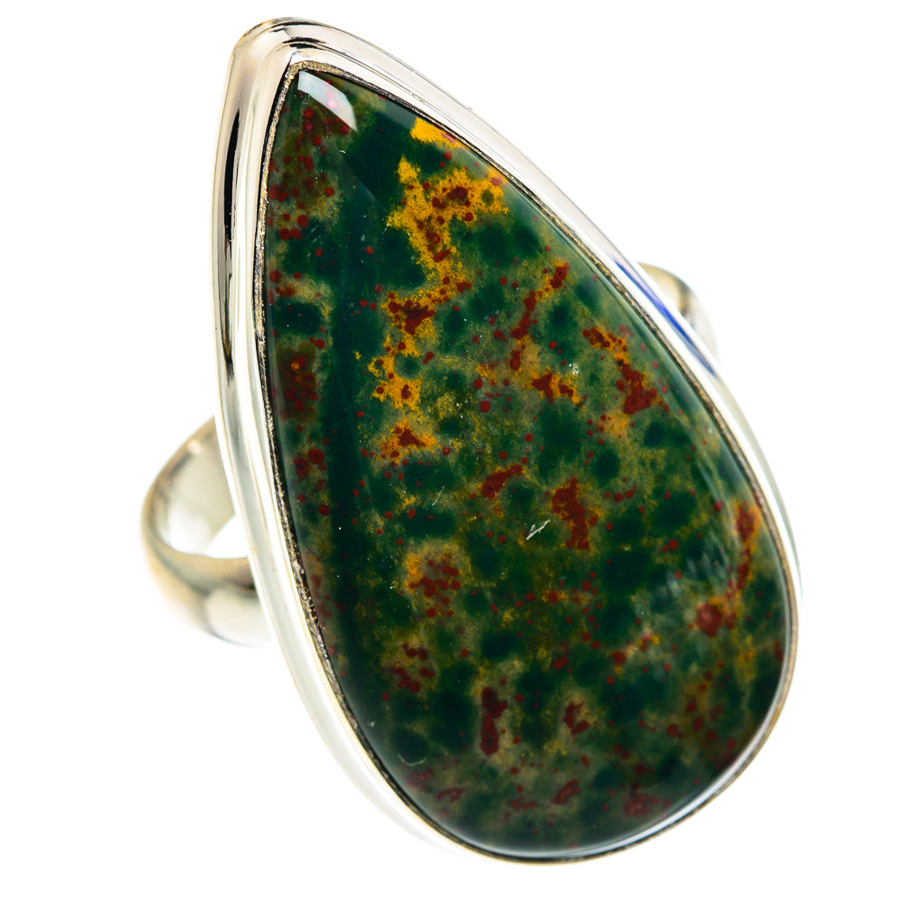 Bloodstone Rings handcrafted by Ana Silver Co - RING87654