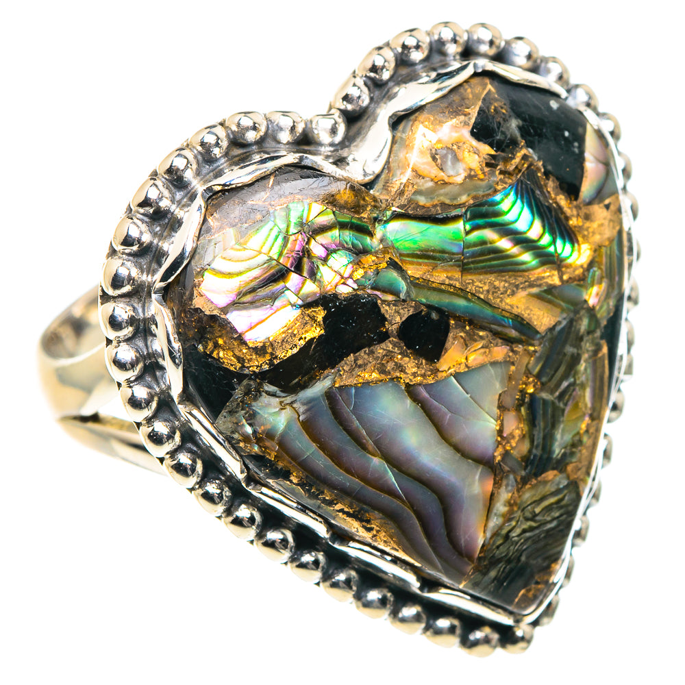 Black Copper Onyx Rings handcrafted by Ana Silver Co - RING87729