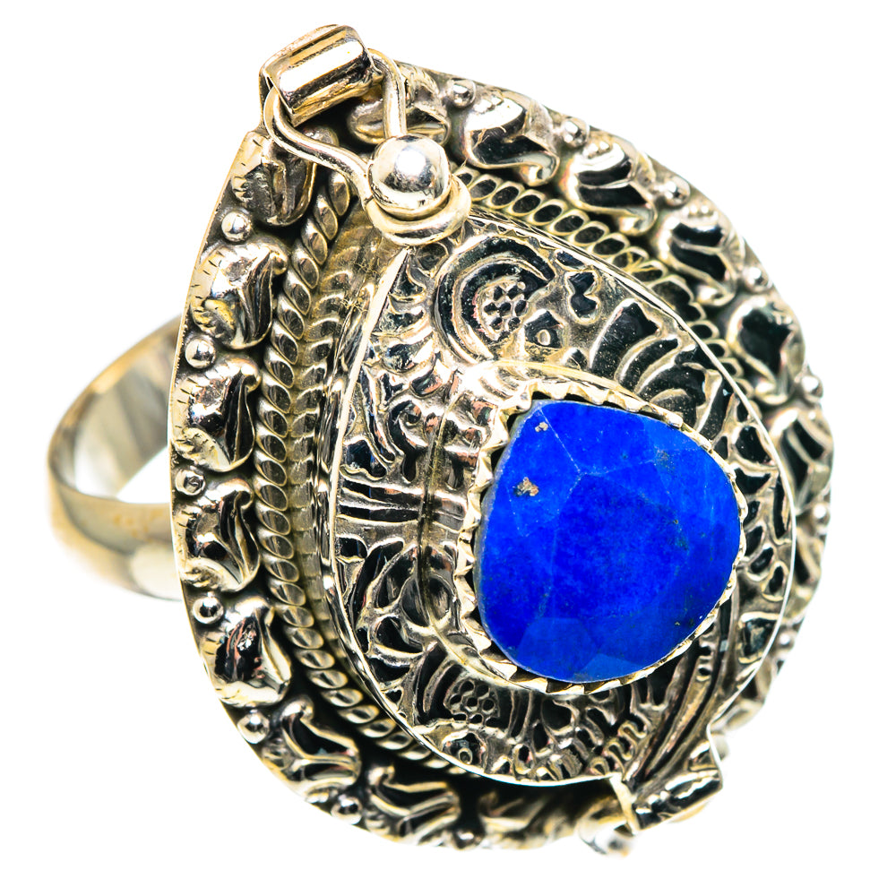 Lapis Lazuli Rings handcrafted by Ana Silver Co - RING87755