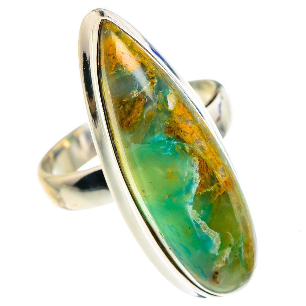 Peruvian Opal Rings handcrafted by Ana Silver Co - RING87791