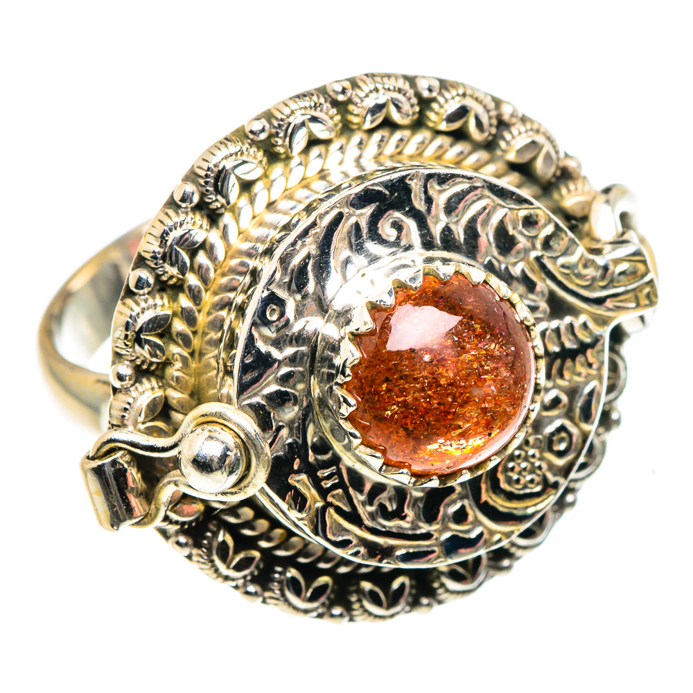 Sunstone Rings handcrafted by Ana Silver Co - RING87797