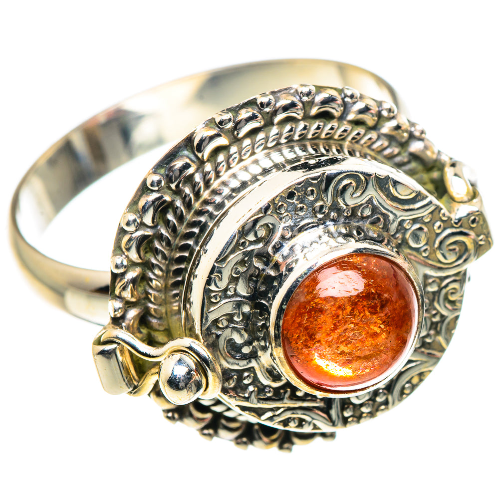 Sunstone Rings handcrafted by Ana Silver Co - RING87822
