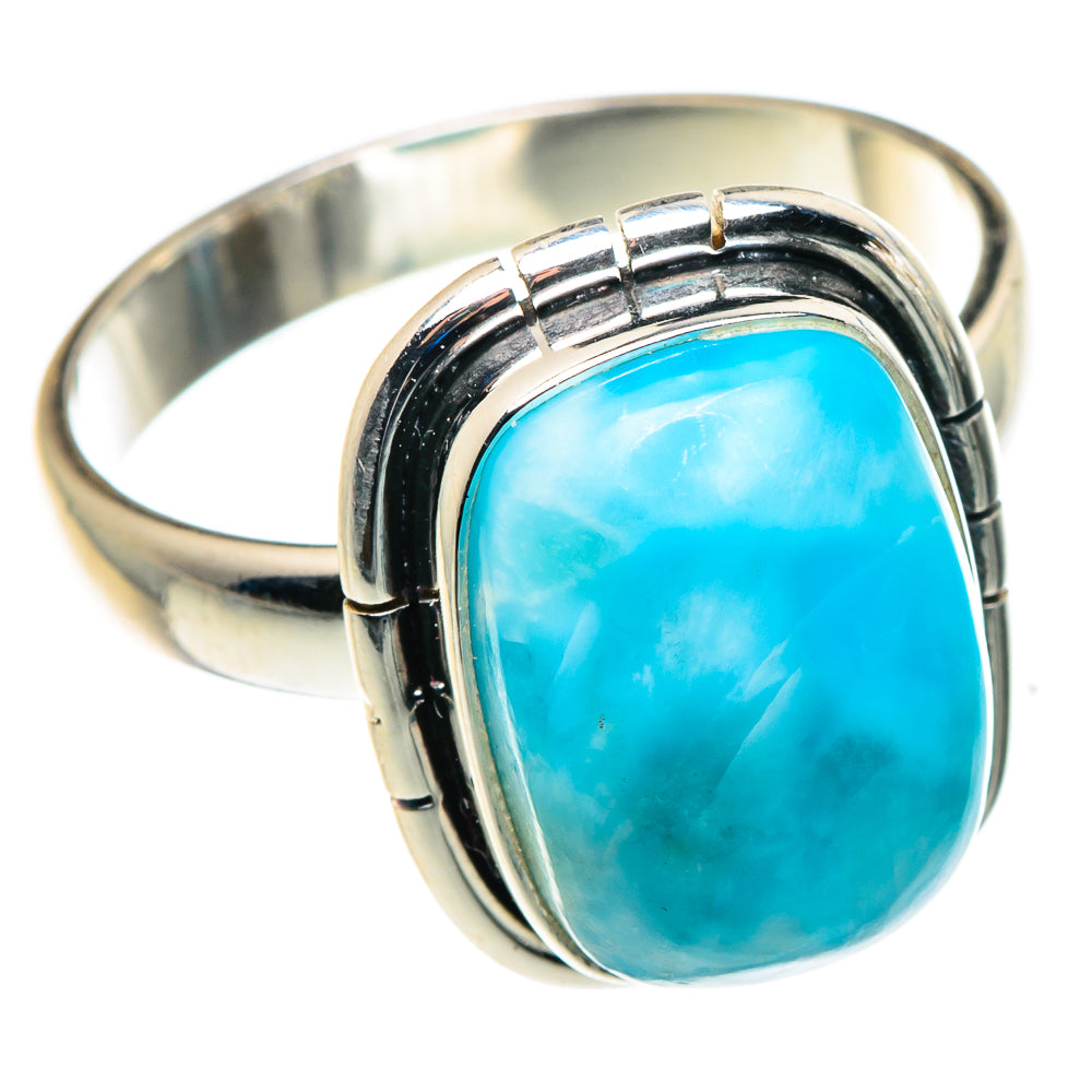 Larimar Rings handcrafted by Ana Silver Co - RING87867
