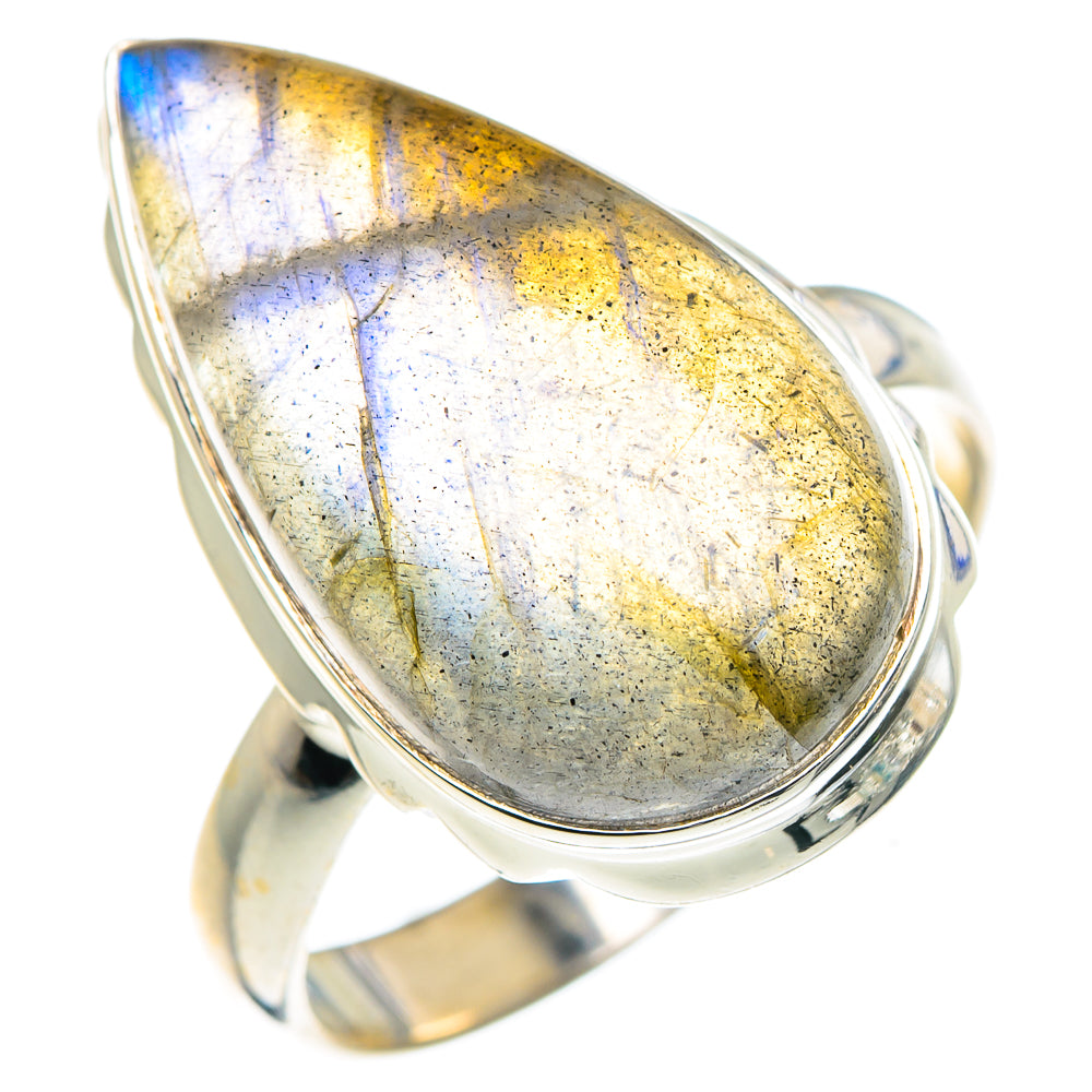 Labradorite Rings handcrafted by Ana Silver Co - RING87882