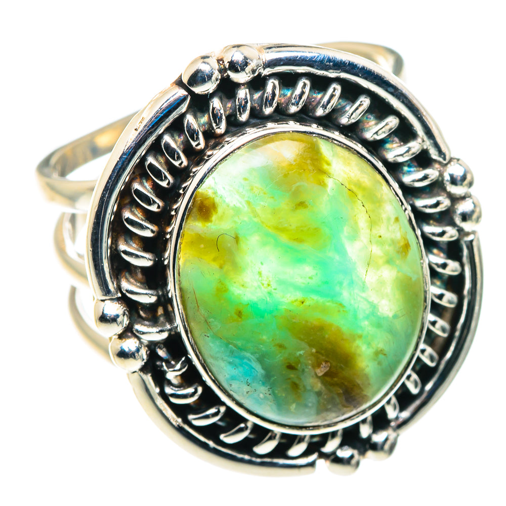 Peruvian Opal Rings handcrafted by Ana Silver Co - RING87900