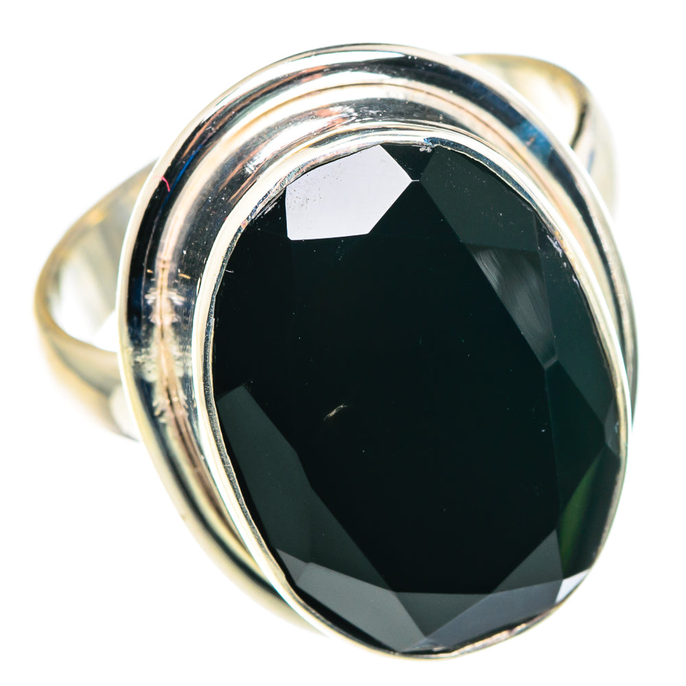 Black Onyx Rings handcrafted by Ana Silver Co - RING87909 - Photo 2