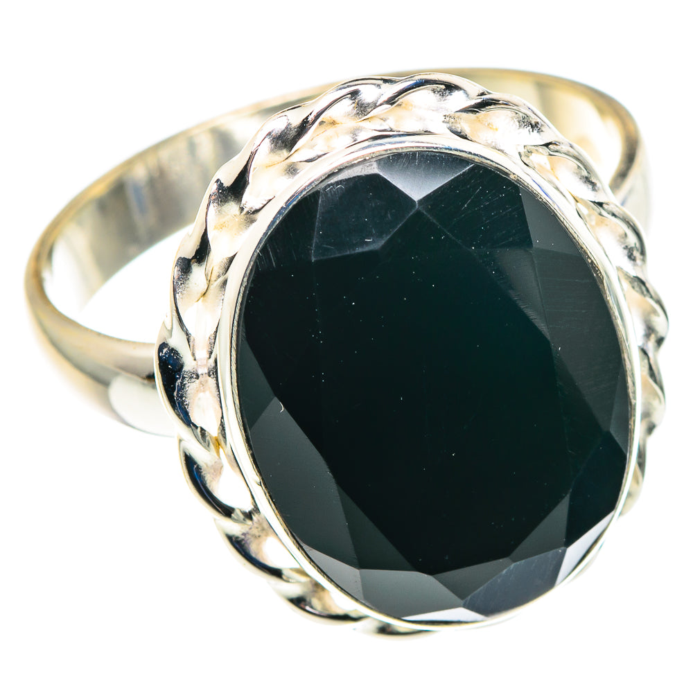 Black Onyx Rings handcrafted by Ana Silver Co - RING87936