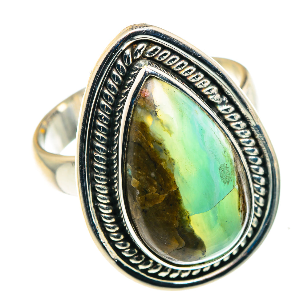 Peruvian Opal Rings handcrafted by Ana Silver Co - RING87985