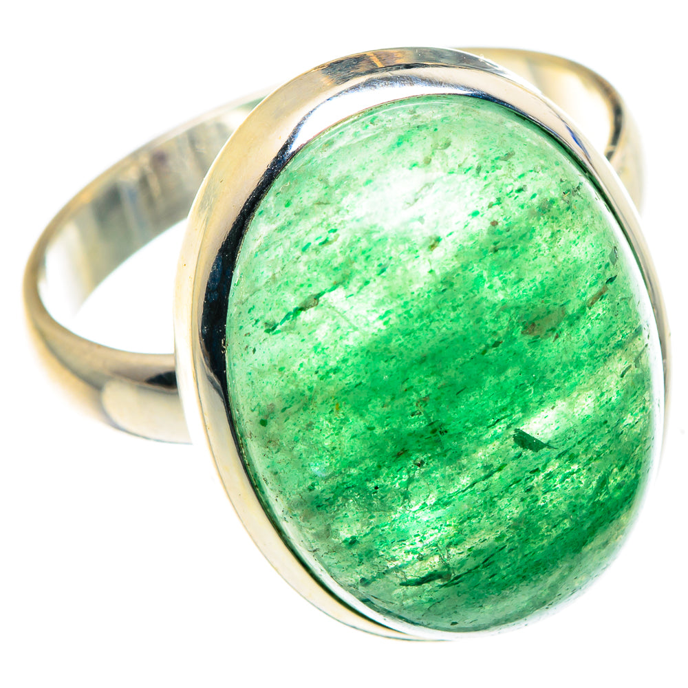 Green Aventurine Rings handcrafted by Ana Silver Co - RING87989