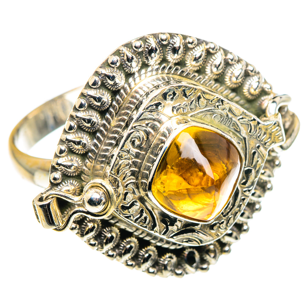 Citrine Rings handcrafted by Ana Silver Co - RING88018