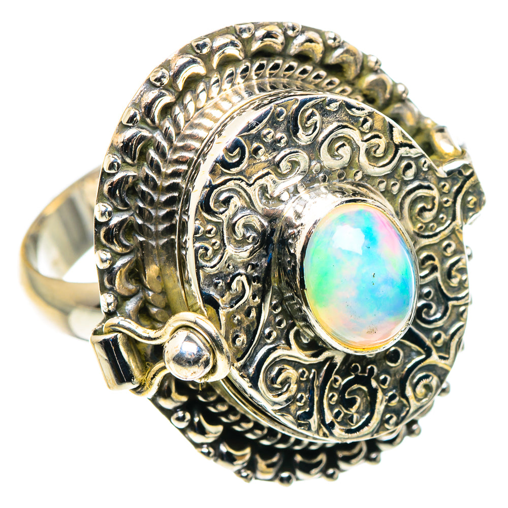 Ethiopian Opal Rings handcrafted by Ana Silver Co - RING88091