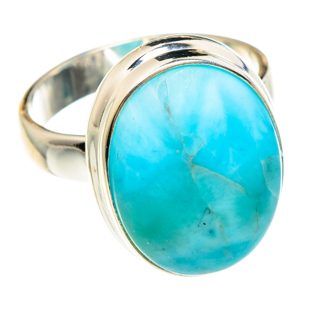 Larimar Rings handcrafted by Ana Silver Co - RING88197